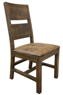 Urban Art Chair w/Bonded Leather Seat**