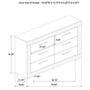 Ives 4 & 5 Piece Bedroom Set E.king & Queen White & Grey