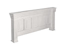 Terra White King Bed