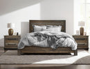 Loft Brown King Bed
