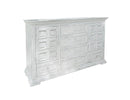 Terra White 6 Drawer, 2 Doors Dresser