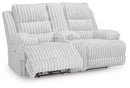 Rhines Falls Power Reclining Loveseat with Console