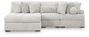 Cuddle Plush Sectional with Chaise
