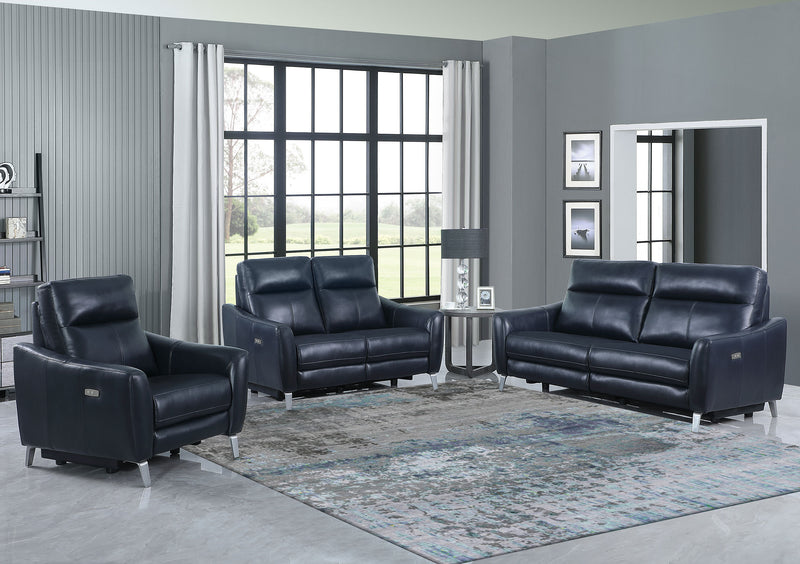 Derek Upholstered Power Living Room Set