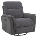 Adler Power Swivel Glider Recliner