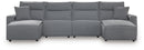 Modmax II Reclining Sectional with Double Chaise