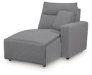Modmax II Reclining Sectional with Double Chaise and Audio Consoles