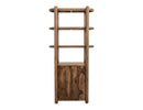 Balam Wall Unit, TV Stand 80" with Electric Fireplace insert