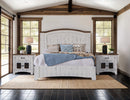 Pueblo White King Bed