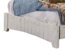 Pueblo White Queen Bed
