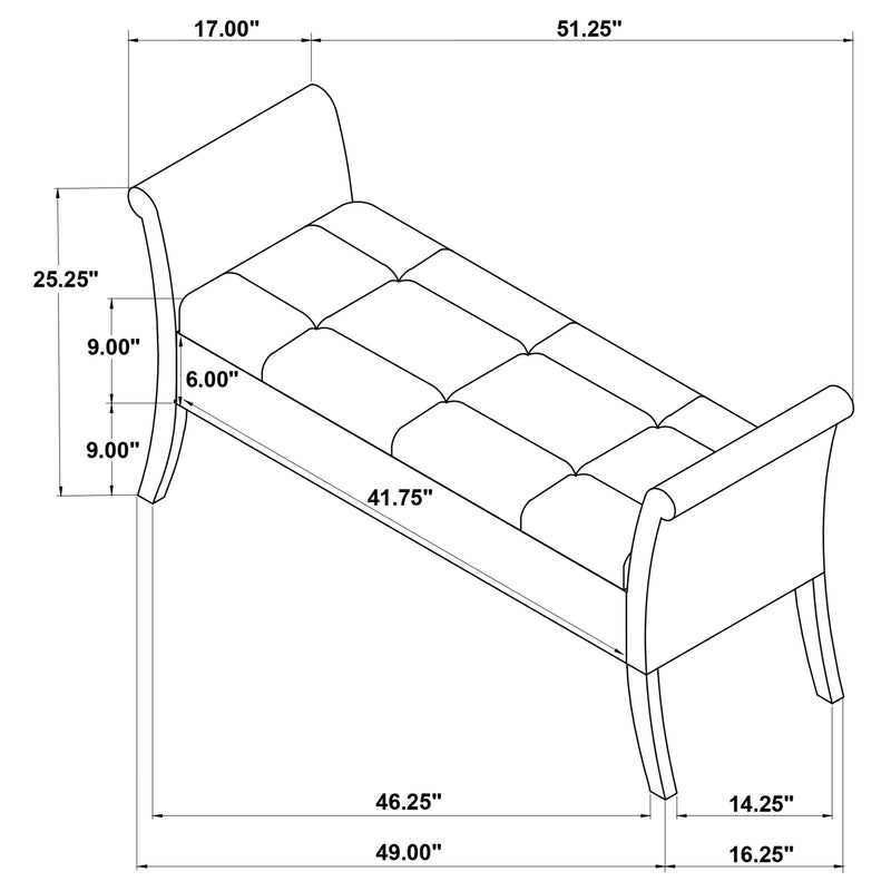 Farrah Storage Bench