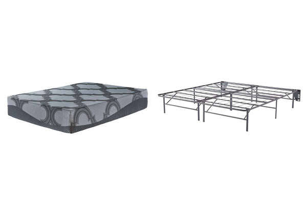 12 Inch Ashley Hybrid King Adjustable Base and Mattress image