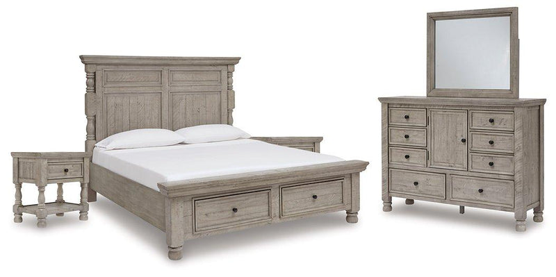 Harrastone Bedroom Set