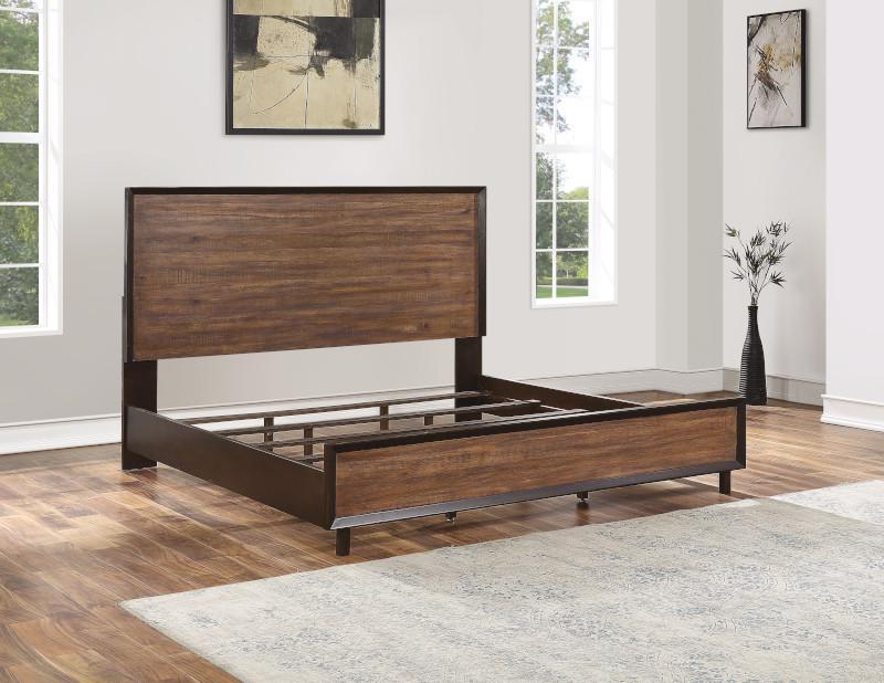 Flexsteel Wynwood Alpine California King Panel Bed in Two-Tone