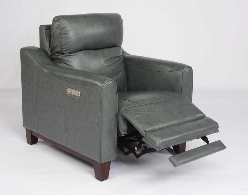 Flexsteel Latitudes Forte Leather Power Recliner w/Power Headrest