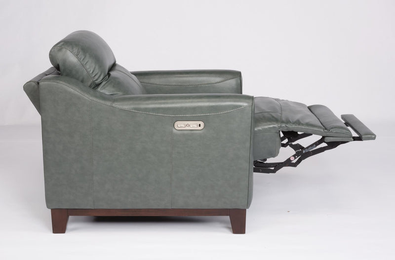 Flexsteel Latitudes Forte Leather Power Recliner w/Power Headrest