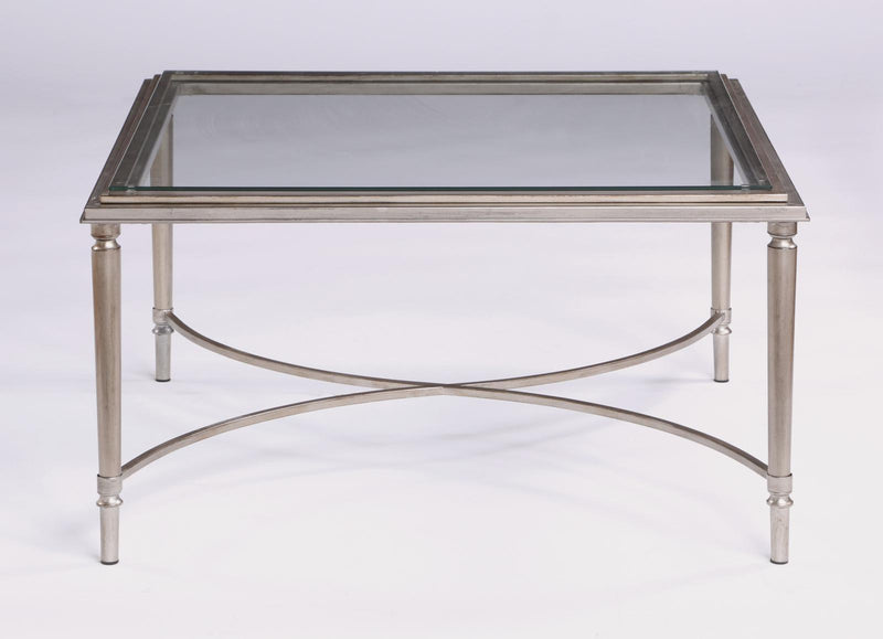 Flexsteel Piper Square Coffee Table in Gray