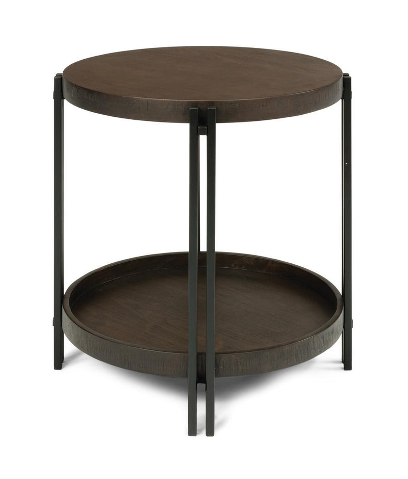 Flexsteel Prairie Round Lamp Table