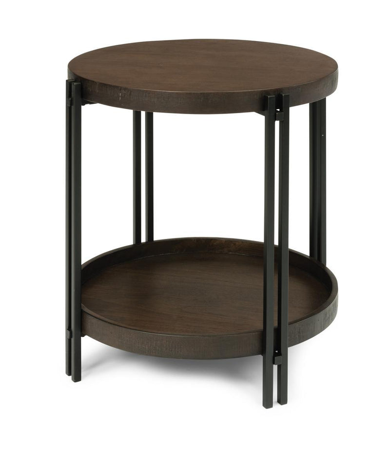 Flexsteel Prairie Round Lamp Table