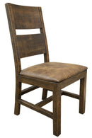 Urban Art Chair w/Bonded Leather Seat**