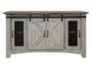 Pueblo Gray 4 Doors, 60" TV Stand