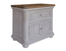Luna Gray 1 Drawer, 2 Doors, Night Stand