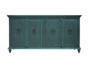 Capri Console w/4 Doors, Green finish*