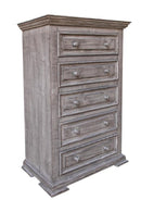 Terra Gray 5 Drawer Chest
