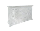 Terra White 6 Drawer, 2 Doors Dresser