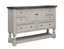 Stone 6 Drawer, 2 Door Dresser
