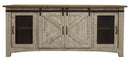 Pueblo Gray 4 Doors, 80" TV Stand