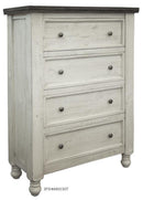 Stone 4 Drawer Chest