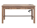 Natural Parota 3 Drawers, Desk
