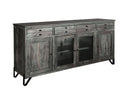 Moro 80" TV Stand w/4 Drawer, 2 Door and 2 Glass Door
