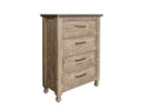 Natural Stone 4 Drawers, Chest