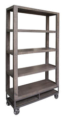 Urban Gray 70" Bookcase