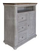 Luna Gray 3 Drawer, 1 Door, Chest TV