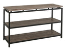 Blacksmith 2 Shelves, Sofa Table