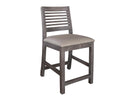 Stone Ladder Backrest 24" Barstool
