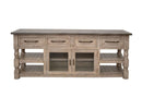 Natural Stone 4 Drawers 2 Doors, TV Stand 80"