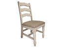 Rock Valley Solid Wood Chair w/ Fabric Seat**