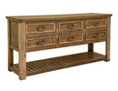 Montana 6 Drawer, Sofa Table