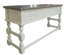 Stone Counter Height Sofa/Console Table