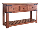 Parota II Sofa Table w/3 Drawers