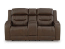 Knightington Power Reclining Loveseat with Audio Seating