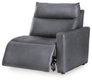 ModZ Power Reclining Sectional with Audio Consoles