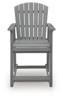 Sanctuary Beach Outdoor Counter Height Bar Stool (Set of 2)