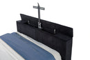 Tisdall Wingback TV Bed with Flame Visualizer